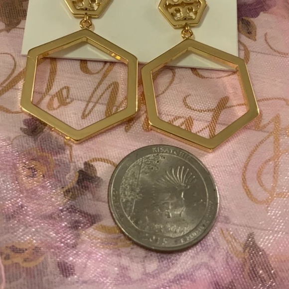 Tory burch geo earrings - Picture 4 of 6